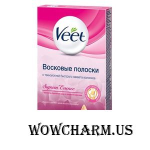 Veet / Supreme Essence Восковые полоски для чувствительной кожи для зоны бикини и подмышек бархатная роза