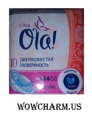 Ola! / Прокладки женские гигиенические ультратонкие для нормальных выделений с шелковистой поверхностью