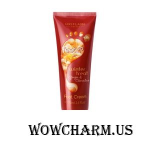 Oriflame / Крем для ног Feet Up Winter Treat Ginger and Clementine Foot Cream
