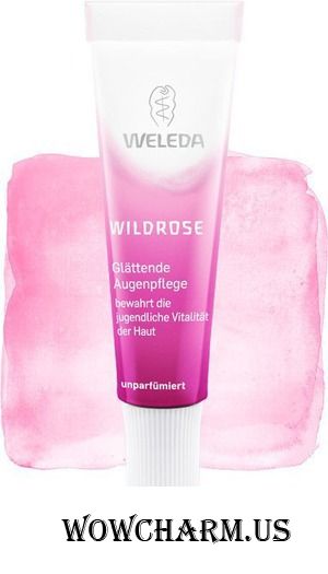 WELEDA / Разлаживающий розовый крем-уход для области вокруг глаз