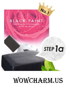 Black Paint / Мыло для лица soap cleanser