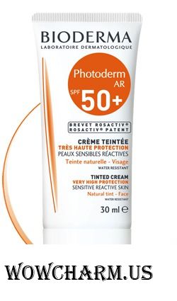 Bioderma / Крем для лица Photoderm AR SPF 50+ Creme Teintee