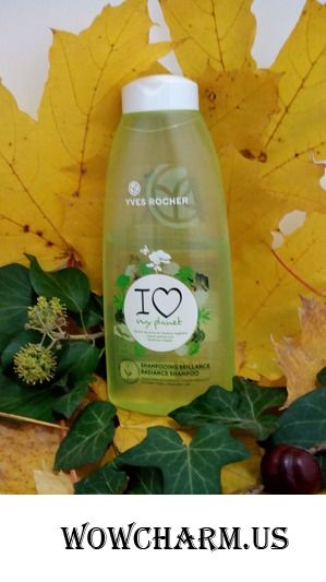 Эко-шампунь для блеска волос «I love my planet» от Yves Rocher