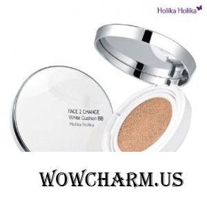 Holika Holika / Тональное средство Face 2 Change White Cushion BB