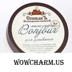 "Спивакъ" / Мыло-суфле Bonjour для умывания