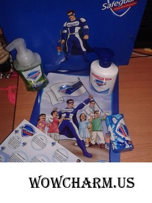 Подарок от Safeguard, хвастаюсь)