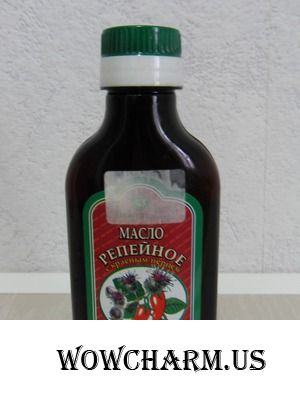 Хваленое мной репейное масло