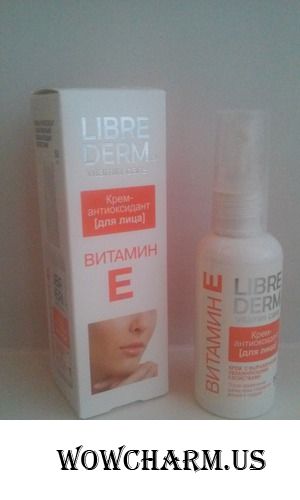 Крем антиоксидант "Витамин Е" от Librederm -  прекрасное увлажнение для моей кожи!