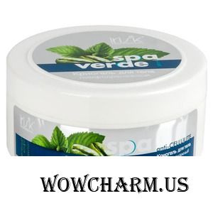 Irisk Professional / Гель антицеллюлитный Криогель для тела «SPA Verde» Ментол и Зеленый кофе