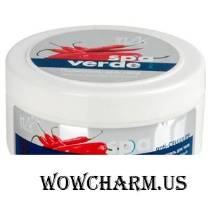 Irisk Professional / Гель антицеллюлитный Термогель для тела «SPA Verde» Цитрус и Красный перец