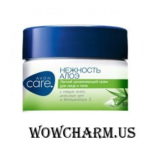 Avon / Увлажняющий крем для лица и тела «Нежность алоэ»