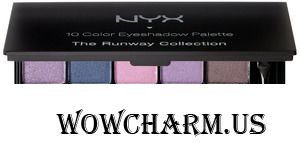 NYX / Тени для век 10 Color Eyeshadow Palette The Runway Collection