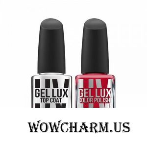 DIVAGE / Гелевый лак для ногтей UV Gel Lux Color Polish и топ-покрытие UV Gel Lux Top Coat