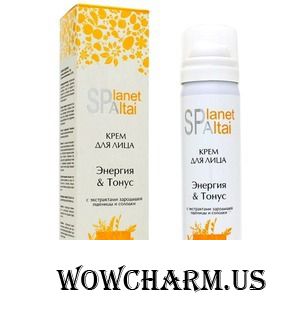 Planet SPA Altai / Крем для лица Энергия и тонус