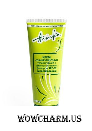 "Альпика" / Крем солнцезащитный увлажняющий с иммунологическим фильтром SPF-32