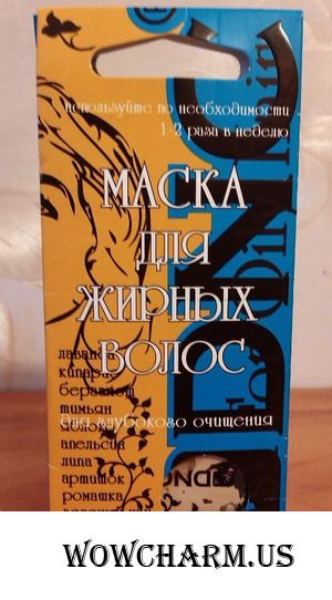 Решаем проблему жирных волос с помощью маски от компании DNC.