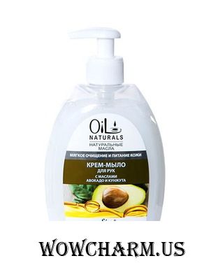 Bielita / Oil Naturals Крем-мыло для рук с маслами авокадо и кунжута