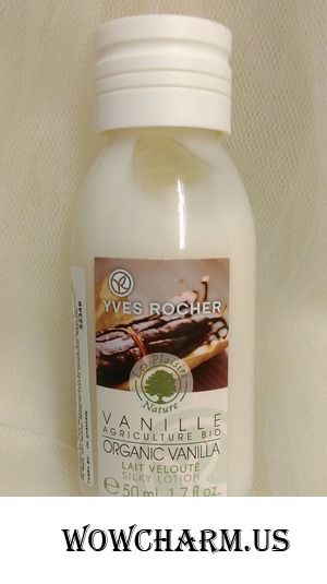 Ванильные мечты с бархатистым молочком от Yves Rocher.