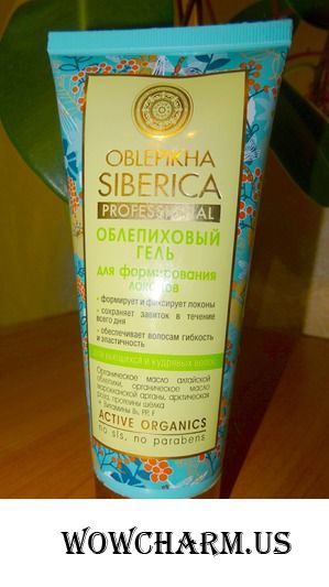 Красивые локоны за 5 минут с гелем от OBLEPIKHA SIBERICA