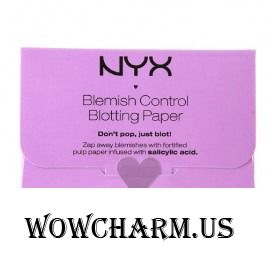 NYX / Матирующие салфетки Matte Blemish Control Blotting Paper