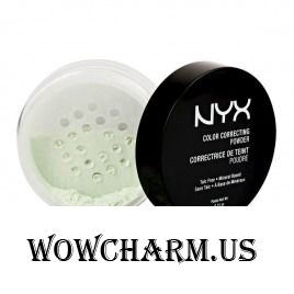NYX / Пудра для лица Color Correcting Powder Green