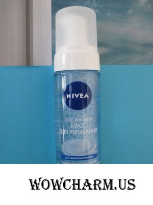 Нежный мусс для умывания от Nivea