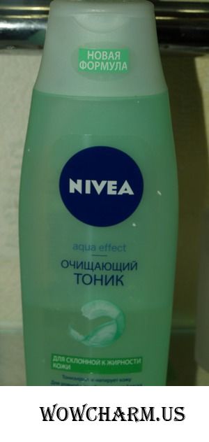 Избавляемся от жирного блеска с помощью тоника от Nivea