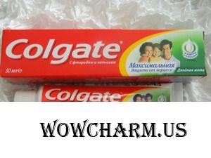 Вполне обычная зубная паста от Colgate