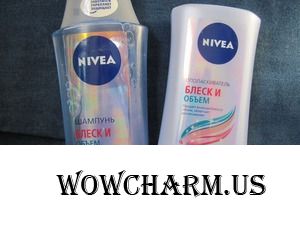 Шампунь и кондиционер Nivea «Блеск и объем» в паре работают отлично!
