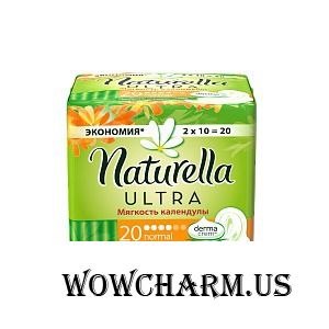 Naturella / Женские гигиенические прокладки Ultra Normal Мягкость календулы