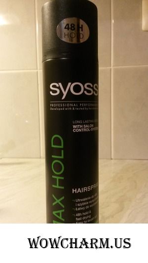 Syoss Max Hold 48 - Моя попытка номер 5