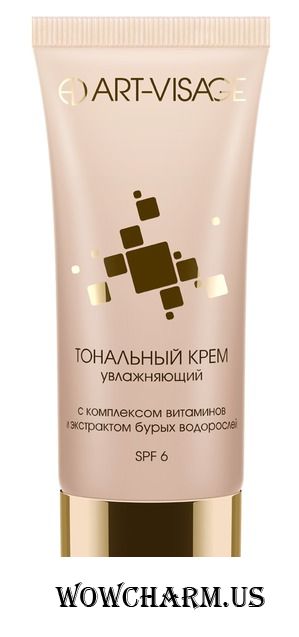 ART-VISAGE / Тональный крем увлажняющий с комплексом витаминов и экстрактом бурых водорослей