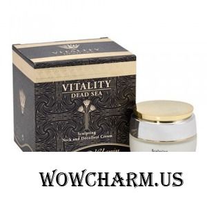 Hlavin / Крем для шеи и зоны декольте Vitality Dead Sea Sculpting Neck And Decollete Cream