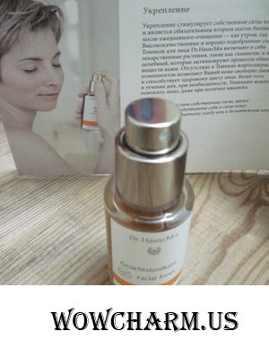 Тоник Dr. Hauschka c очень необычным распылителем