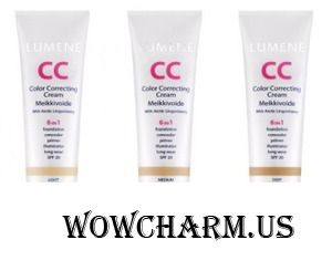 Lumene / Тональный CC крем CC Color Correcting Cream With Arctic Lingonberry 6 in 1 SPF 20 Люмене