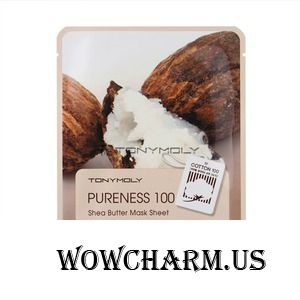 Tony Moly / Тканевая маска Pureness 100 Shea Butter Mask Sheet