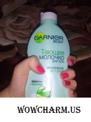 Моментальное увлажнение кожи с Garnier
