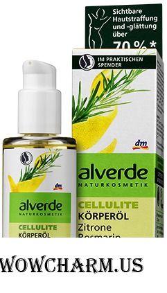 Alverde / Масло для тела Cellulite Korperol Zitrone Rosmarin