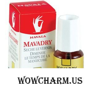 Mavala / Средство для быстрого высыхания лака MavaDry Manicure time-saver fast drying nail polish finish enhances colour