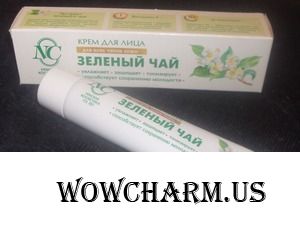 Крем "зеленый чай" - моя защита весной!