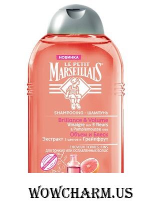 Восхитительный объем тонких волос вместе с LE PETIT MARSEILLAIS® Объем и Блеск «Экстракт трех цветов и Грейпфрут»