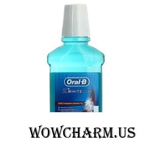 Oral-B / Ополаскиватель для полости рта 3D White Luxe "Кристальная свежесть"
