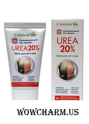 L'Adeleide / Urea 20% Регенерирующий крем для ног и рук