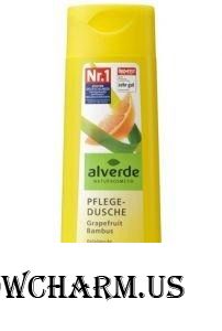 Alverde / Гель для душа Pflege - Dusche Grapefruit Bambus