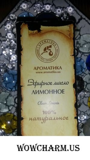 Весеннее настроение с маслом лимона от Ароматики