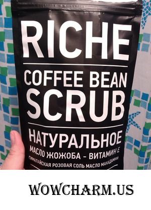 Позаботьтесь о своей коже вместе с кофейным скрабом от Riche