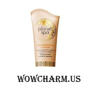 Avon / Planet Spa Маска для шеи и области декольте с маслом африканского дерева Ши и экстрактом имбиря Непревзойденное питание