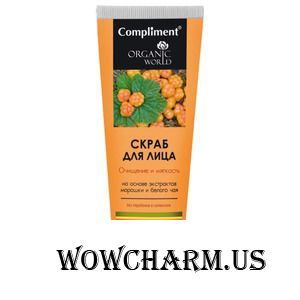 Compliment / Organic world Скраб для лица «Очищение и мягкость»