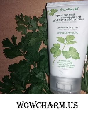 Тонизирующий крем для кожи вокруг глаз от Green Mama: увлажняет, но не тонизирует