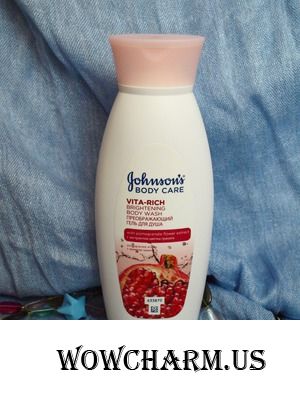 Приятный гель для душа от Johnson's